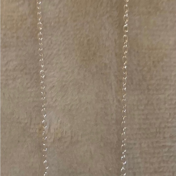 Tourmaline 14k White Gold Gemstone Pendant with a Chain Necklace - Picture 7 of 9